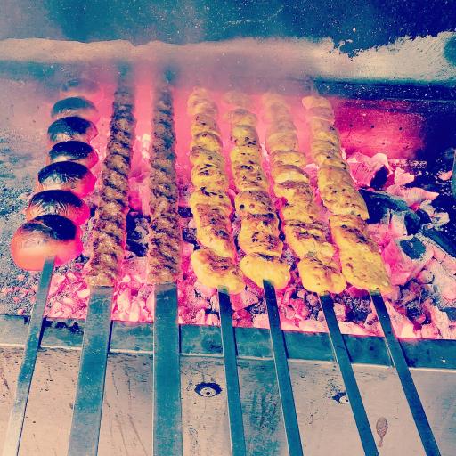 عکس نان داغ کباب داغ ارم