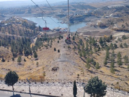 عکس دریاچه سد چالیدره