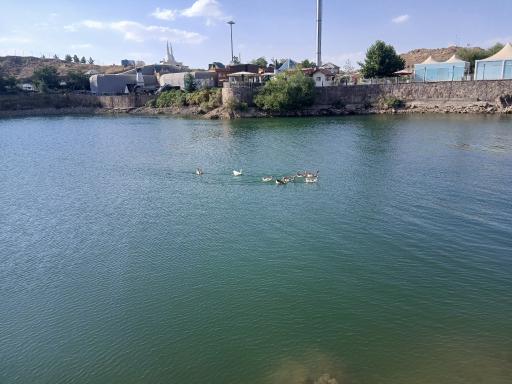 عکس دریاچه سد چالیدره