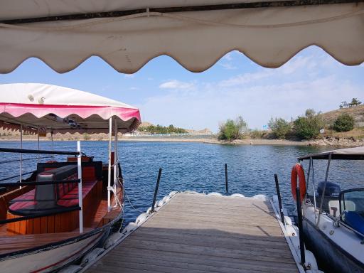 عکس دریاچه سد چالیدره