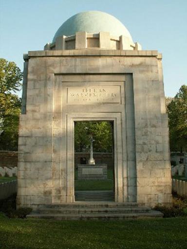 عکس قبرستان سربازان جنگهای جهانی اول و دوم (متفقین)