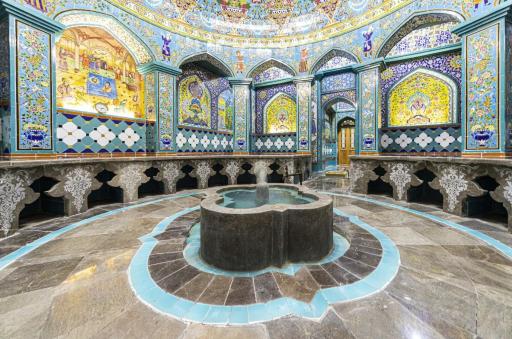 عکس حمام مجیر شریف