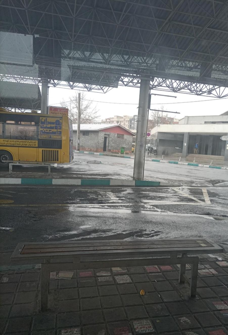 عکس پایانه مترو صادقیه