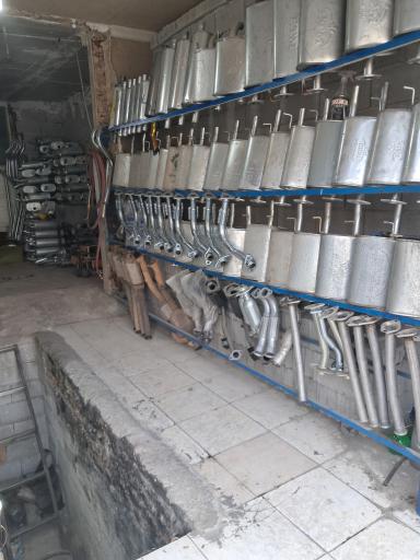 عکس رادیاتور و اگزوزسازی جهاد