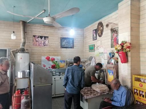 عکس آش سبزی و کله پزی