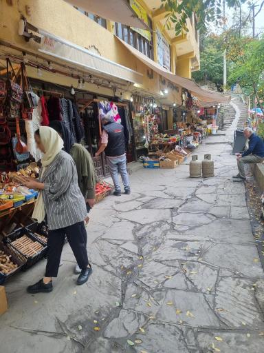 عکس بازار سنتی ماسوله