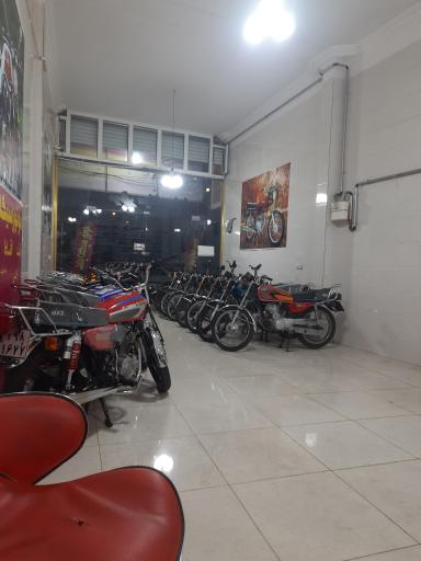 عکس موتور سیکلت یاعلی