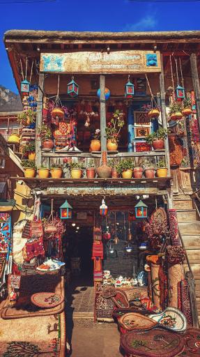 عکس بازار سنتی ماسوله