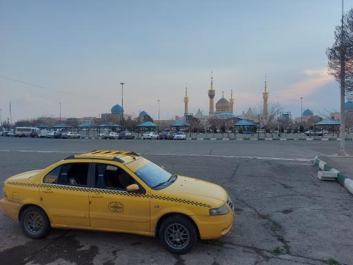 عکس پارکینگ شمالی حرم امام خمینی