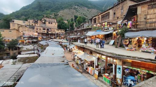 عکس بازار سنتی ماسوله