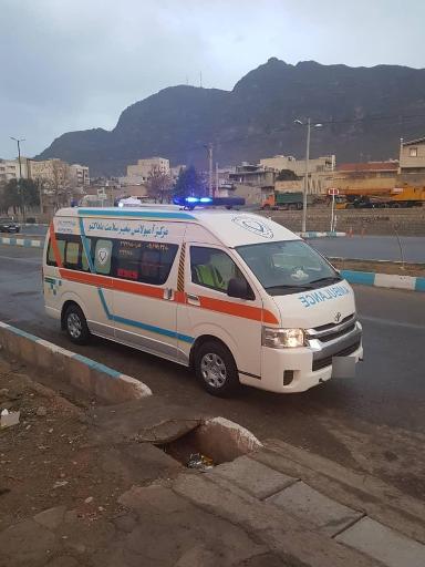 آمبولانس سفیر سلامت ماداکتو خرم آباد