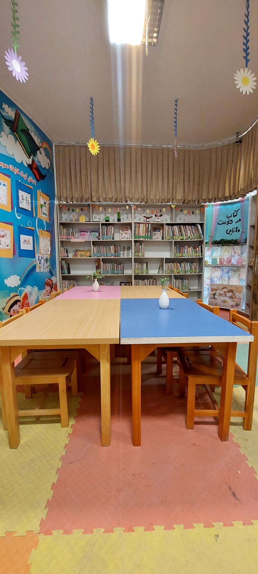 عکس کتابخانه عمومی امام حسین علیه السلام 