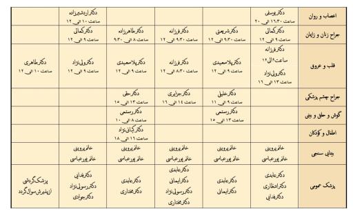 عکس درمانگاه شبانه روزی شهید نامجو (اتکا سابق)