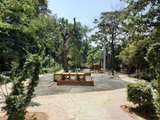 عکس باغ بالا