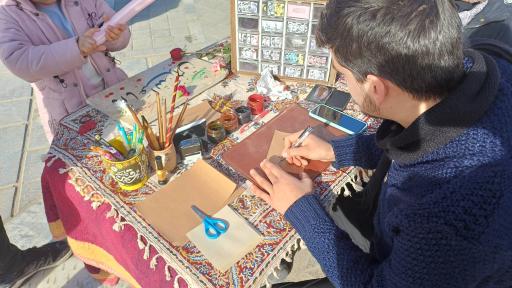 عکس ایستگاه صلواتی شهدای کربلا