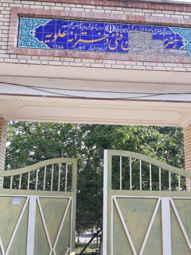 عکس هنرستان دخترانه علویه