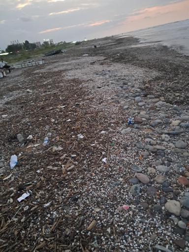 عکس ساحل چالوس