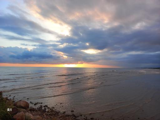 عکس ساحل چالوس