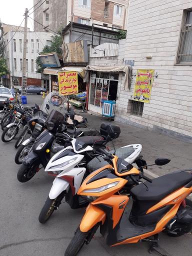 عکس تعمیرگاه موتور و دوچرخه طالبی