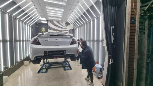 عکس تشخیص رنگ فنی خودرو یزدانی