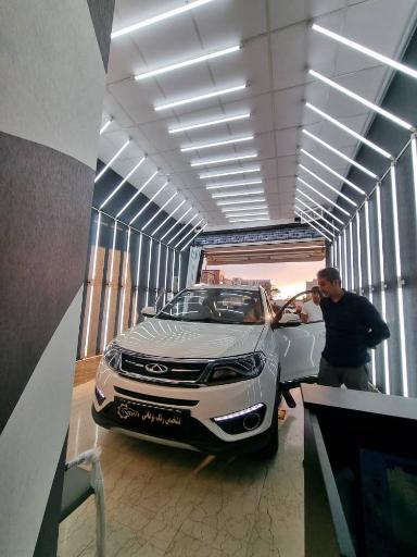 عکس تشخیص رنگ فنی خودرو یزدانی