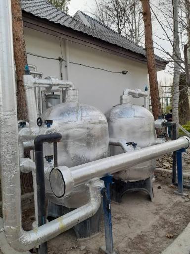 عکس عایق کاری موتورخانه و لوله ورقکاری عایق برتر