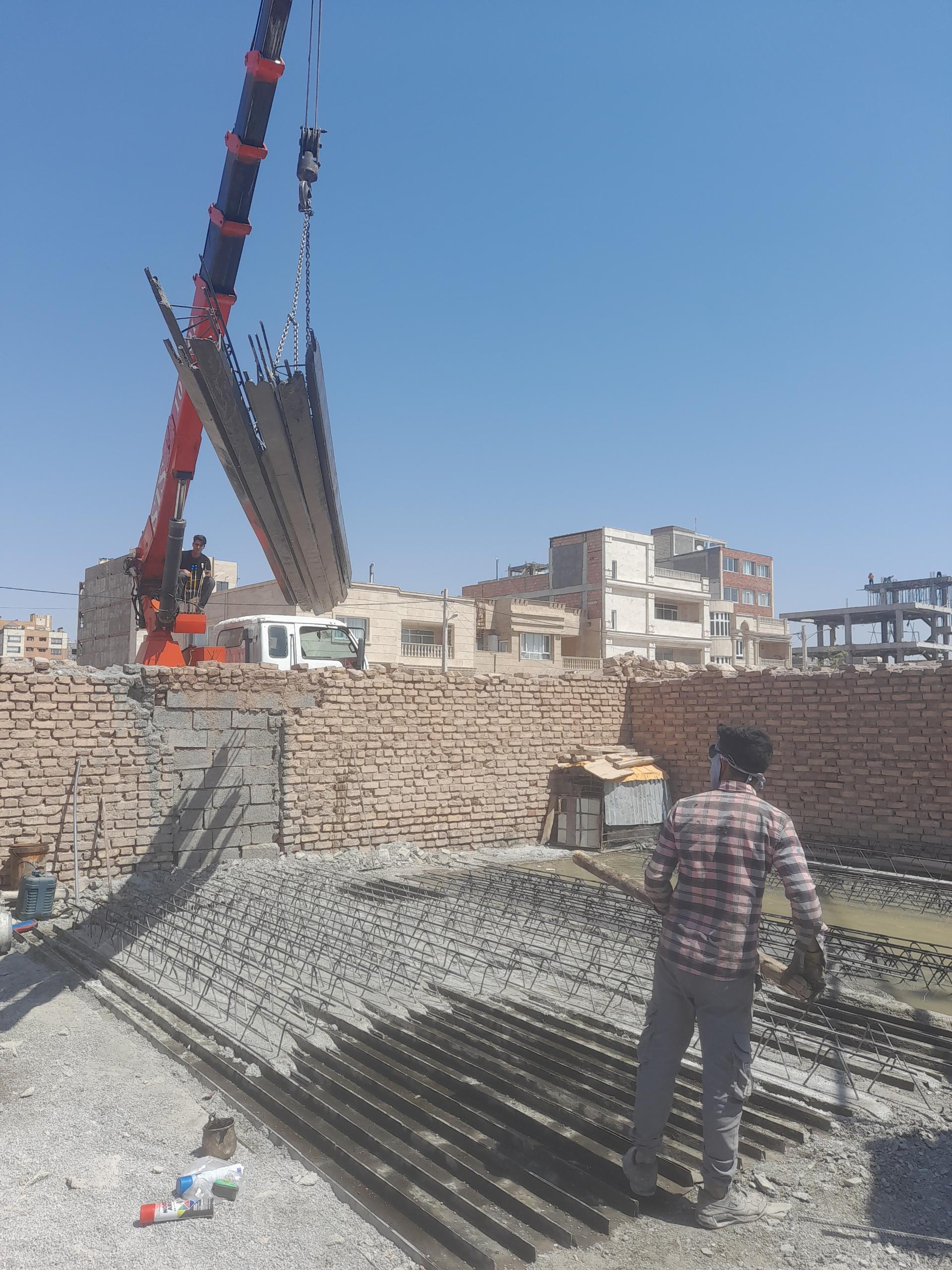 عکس تیرچه بتنی قلیزاده