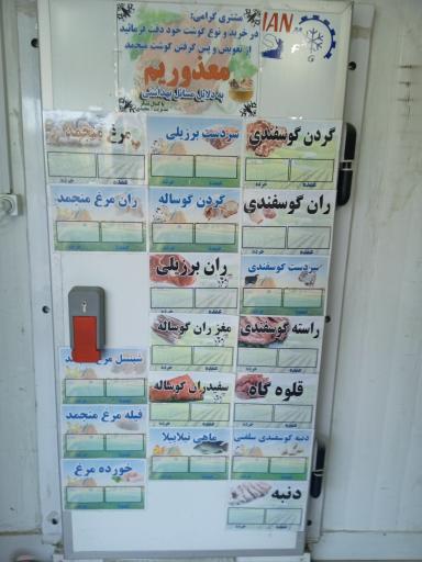 عکس دفتر پخش گوشت لوکس منجمد