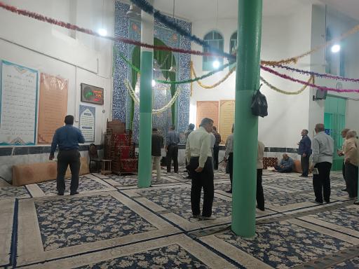 عکس مسجد راه آهن