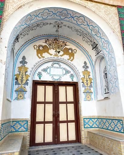 عکس اقامتگاه سنتی بام نایین 