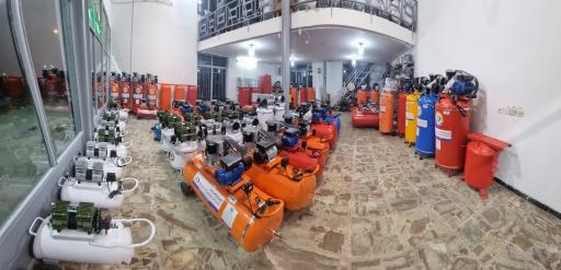 عکس کمپرسور هوای فشرده احسان