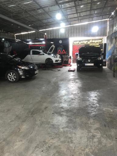 عکس تنظیم موتور و مکانیکی توربو