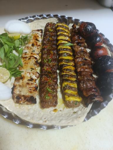 عکس نان داغ کباب داغ عمو طالب