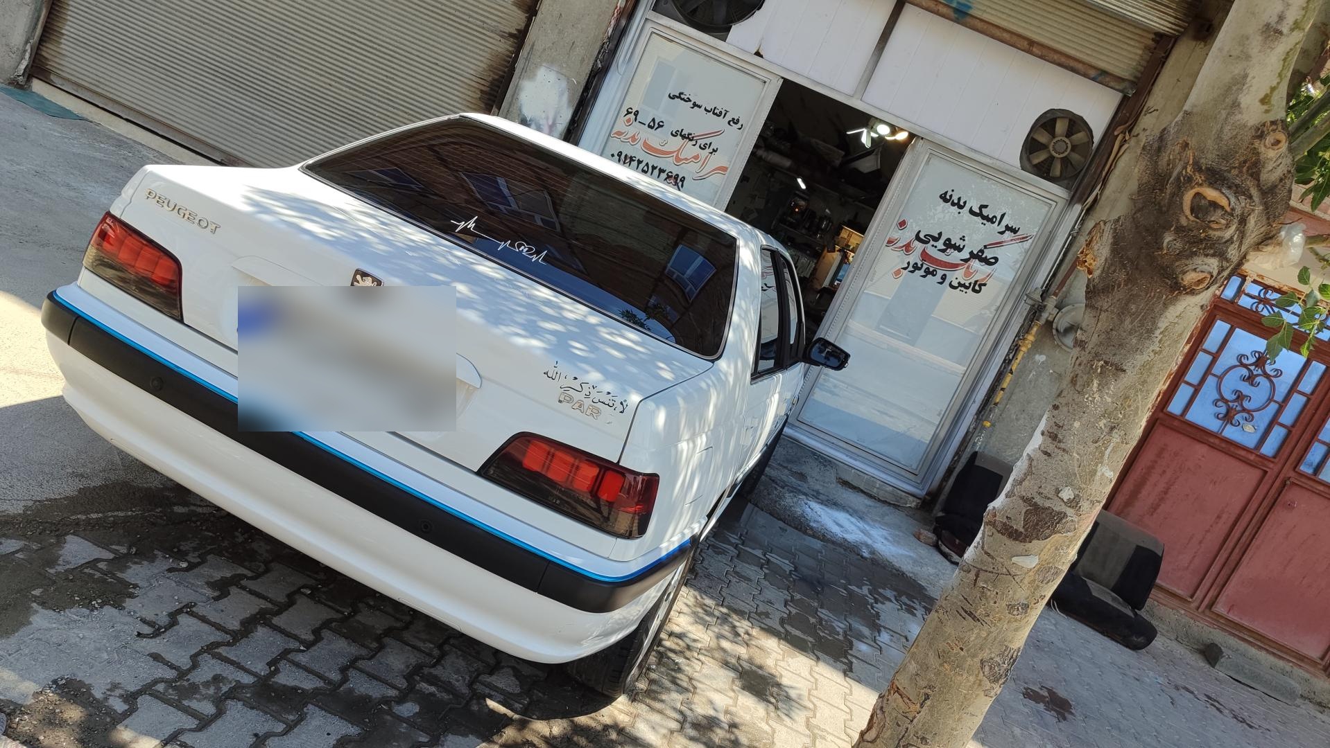 عکس نقاشی خودرو و دیتیلینگ داود 