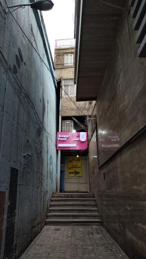 عکس نانوایی سنگک