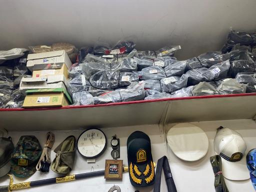 عکس لوازم نظامی و ایمنی عزیزی