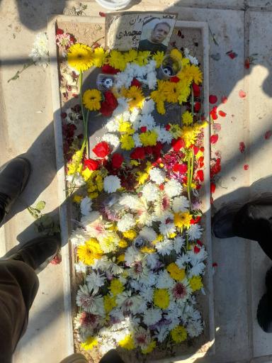 عکس مزار مجید محمدی