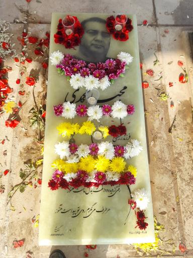 عکس مزار مجید محمدی