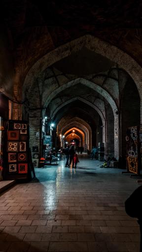 عکس بازار تاریخی قلعه