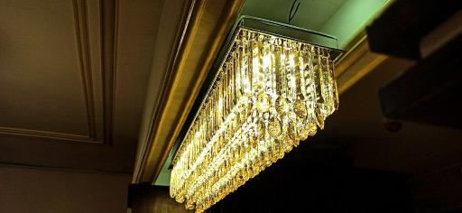 عکس لوستر کریستالی آتریسان