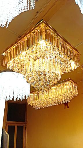 عکس لوستر کریستالی آتریسان