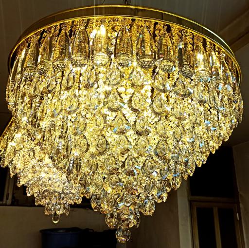 عکس لوستر کریستالی آتریسان