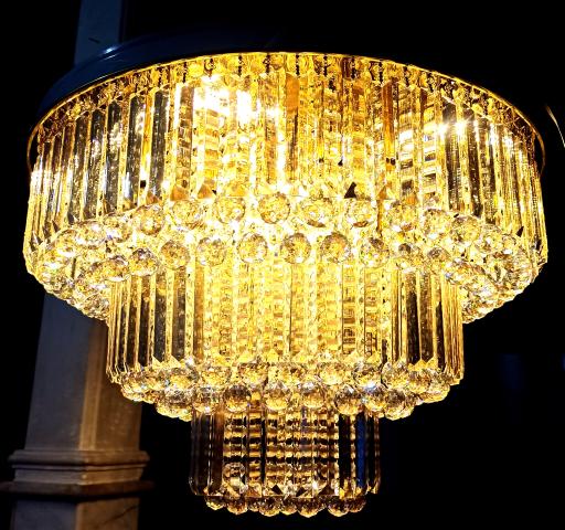 عکس لوستر کریستالی آتریسان