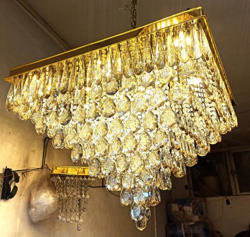 عکس لوستر کریستالی آتریسان