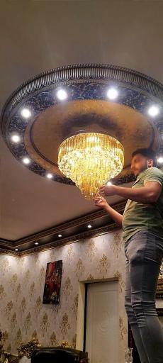 عکس لوستر کریستالی آتریسان