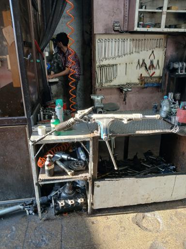 عکس تعمیر فرمان جهان هیدرولیک