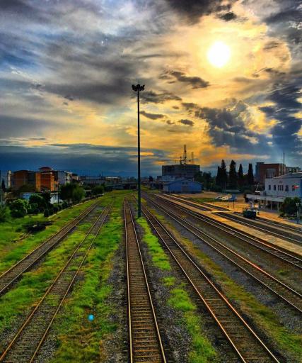 عکس ایستگاه راه آهن قائمشهر