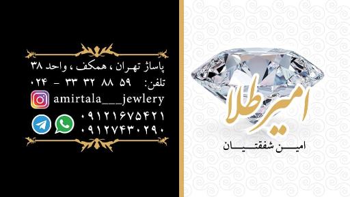 عکس امیر طلا