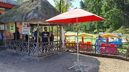 عکس قایق سواری سراوان