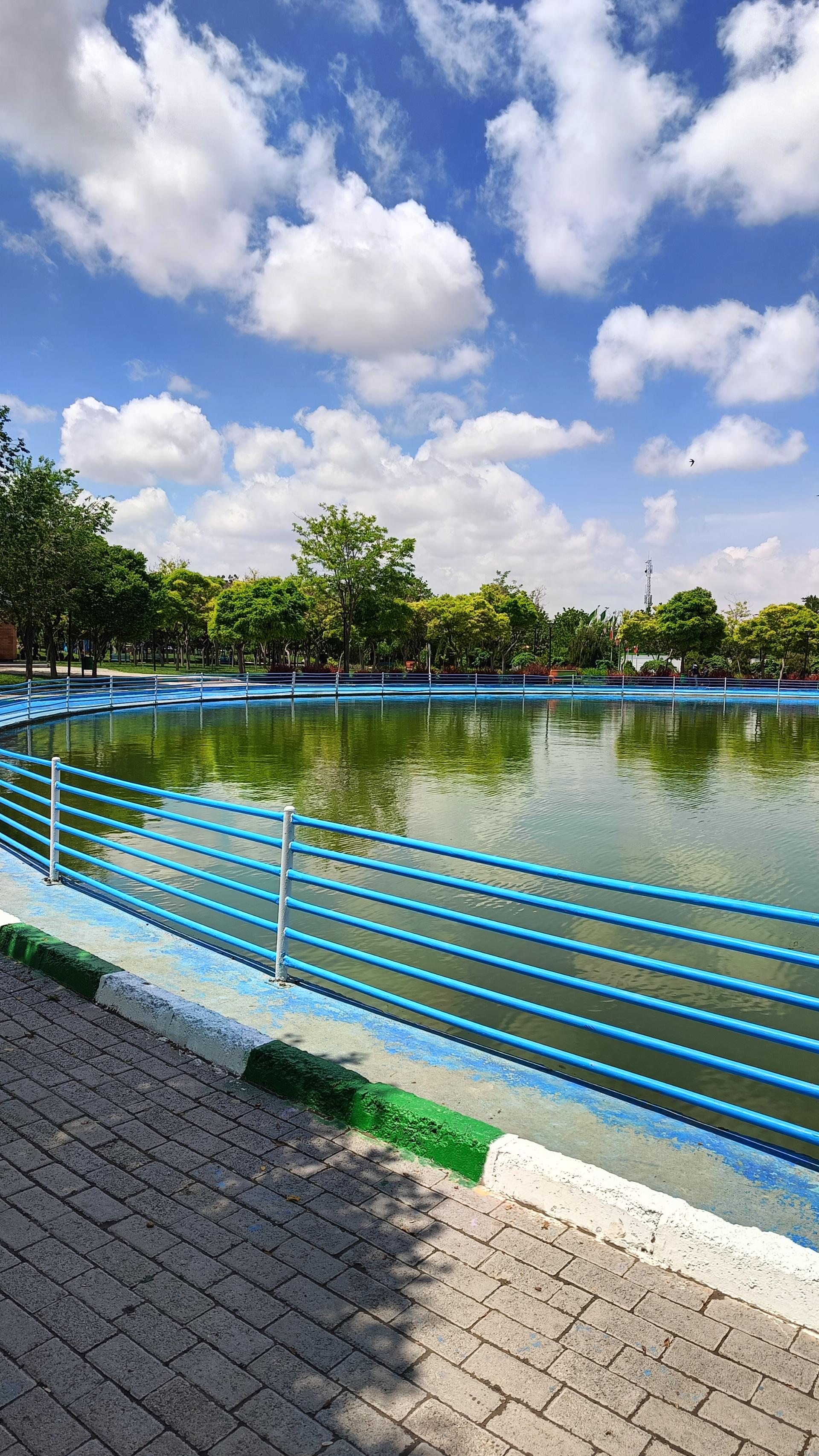 عکس حوض پارک ارم
